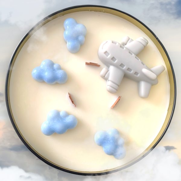 Airplane with Clouds