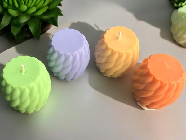 Bubble Pillar Candles - Image 3