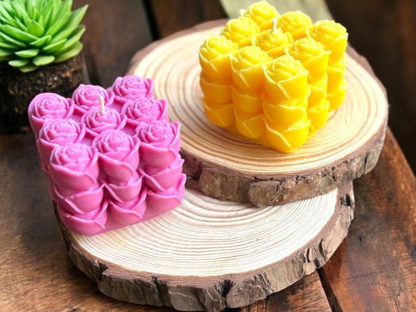 Roses Cube Pillar