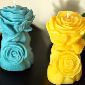 Tall Rose Pillar